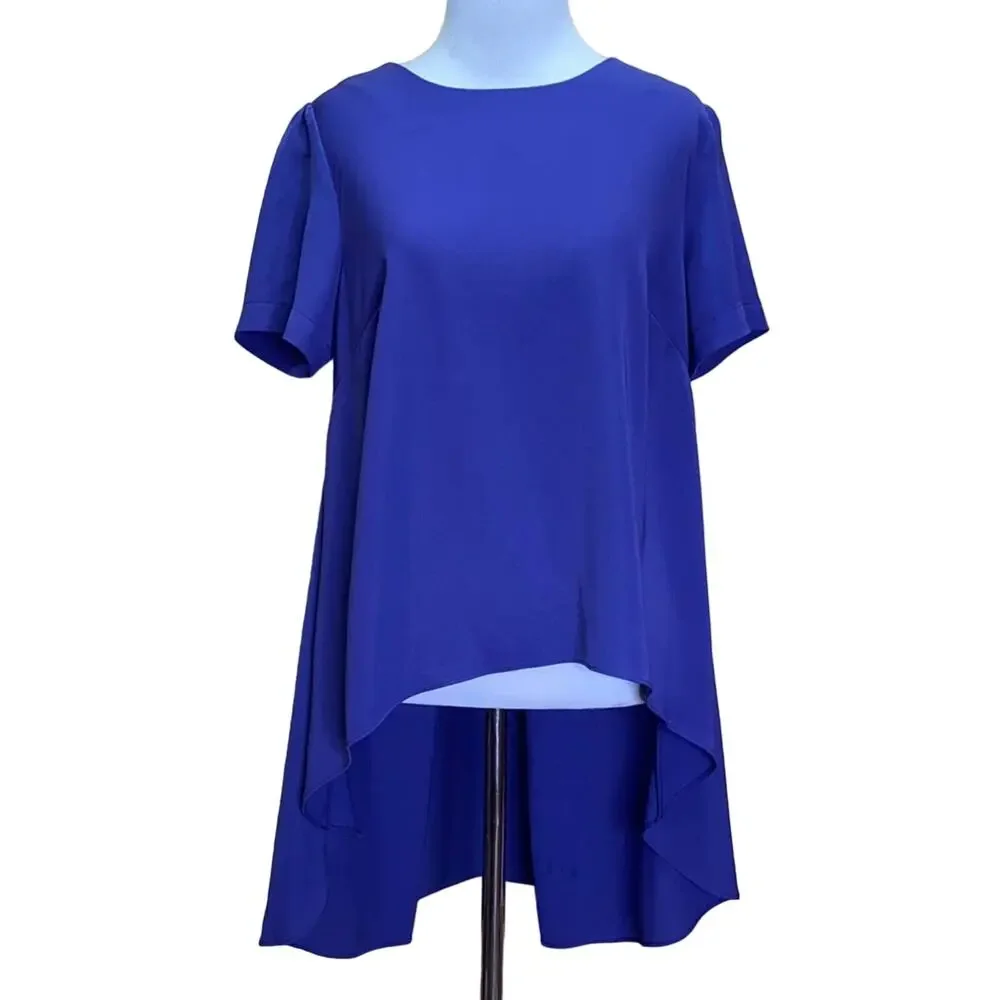 Philosophy Purple High Low Blouse New with tags Size Small